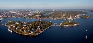 上空から見たストックホルム（画像：Jerker Andersson/imagebank.sweden.se）