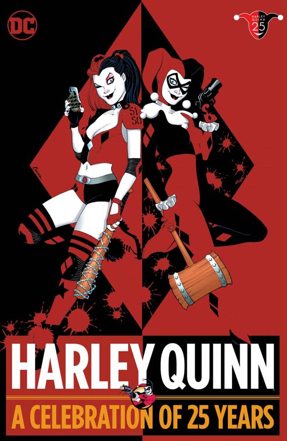 近年の原作コミックでは、ジョーカーから独立したキャラクターとして描かれることの多い、ハーレイ・クイン。画像は『Harley Quinn: A Celebration of 25 Years』　(C)DC Comics