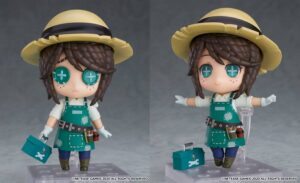 2020年4月に発表された、庭師・エマの「ねんどろいど」。「心配顔」「腹黒顔」などの交換用表情パーツも付属する（画像：グッドスマイルカンパニー）