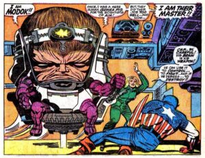 コミックでキャプテン・アメリカに敵対する「モードック」　(C)2020 MARVEL