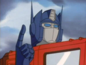 1985年のアニメ『戦え！超ロボット生命体トランスフォーマー』で活躍した、総司令官コンボイ