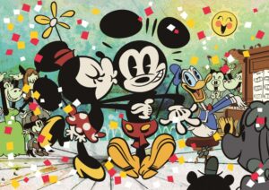 2017年にディズニーチャンネルで放送された『ハッピーバースデー！ミッキーマウス』キービジュアル