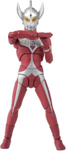 38話でテロリスト星人と戦うウルトラマンタロウ。画像は「S.H.フィギュアーツ ウルトラマンタロウ 約150mm PVC&ABS製 塗装済み可動フィギュア」(BANDAI SPIRITS)