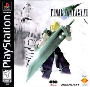 1997年、PlayStation向けに発売された『ファイナルファンタジー7』（スクウェア）
