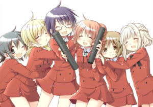 『ひだまりスケッチ 沙英・ヒロ 卒業編』ビジュアル　(C)蒼樹うめ・芳文社／ひだまり荘管理組合