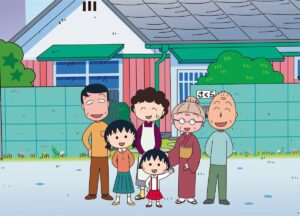 アニメ『ちびまる子ちゃん』キービジュアル　（C）さくらプロダクション/日本アニメーション