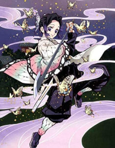 笑顔で毒舌を吐く蟲柱・胡蝶しのぶが描かれた『鬼滅の刃Blu-ray／DVD Vol.10』　(C)吾峠呼世晴／集英社・アニプレックス・ufotable