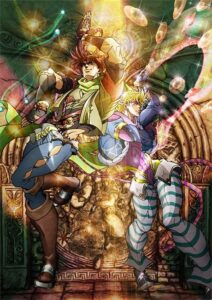 アニメ『ジョジョの奇妙な冒険 戦闘潮流』ビジュアル　(C)荒木飛呂彦&LUCKY LAND COMMUNICATIONS/集英社・ジョジョの奇妙な冒険THE ANIMATION PROJECT