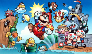 『スーパーマリオブラザーズ』　　(C)Nintendo