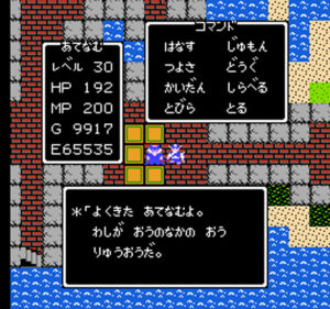 『ドラクエI』ラスボスの竜王に「呪文」だけで挑む、勇者「あてなむ」