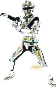  変身後のギャバンを立体化した「RAH DX リアルアクションヒーローズ No.578 宇宙刑事 ギャバン」（メディコム・トイ）