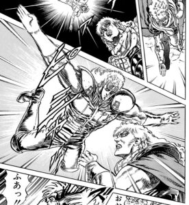 ユダとの最後の戦いに臨むレイ。その華麗さはここに極まる