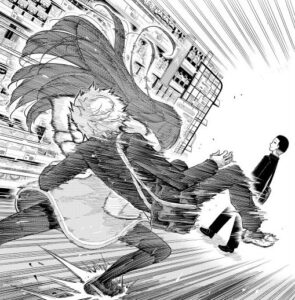 弟のために驚異の俊敏性を発揮する姉(福井セイさん提供)