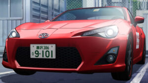 TVアニメ『MFゴースト』より、主人公「片桐夏向」の駆るトヨタ「86GT」（前期モデル）