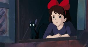 ジジがしゃべれなくなったエピソードは子供心にショック！　(C)1989 Eiko Kadono/Hayao Miyazaki/Studio Ghibli, N
