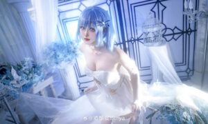 『アズールレーン』チャパエフに扮する促織さん（X：@cuzhiyouji）／画像提供：促織さん