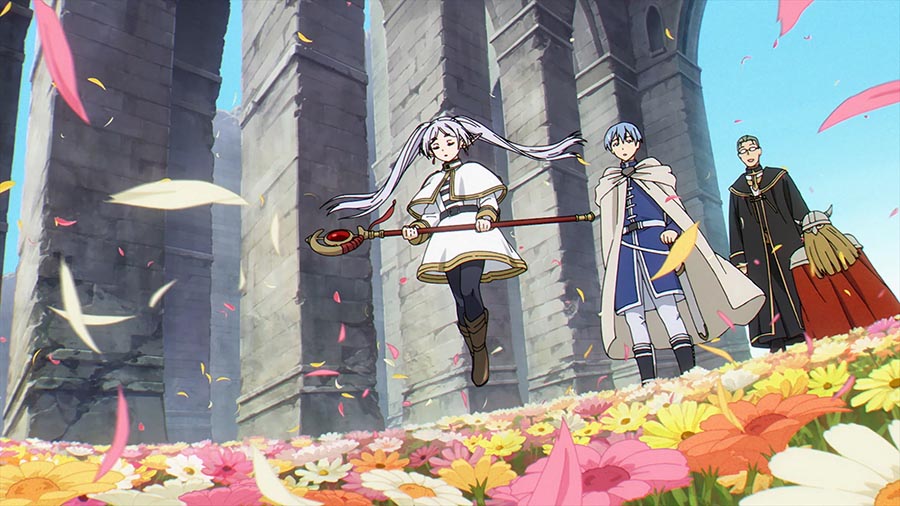 葬送のフリーレン』の「花畑を出す魔法」がサブスクに 「蒼月草」など