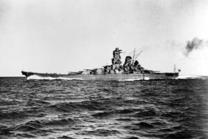 旧日本海軍の戦艦「大和」　（画像：アメリカ海軍）