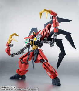 腹部のトリプルメガソニック砲と伸縮する腕が特徴。「ROBOT魂〈SIDE MS〉ガンダムヴァサーゴチェストブレイク」（BANDAI SPIRITS）　(C)創通・サンライズ