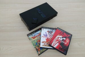 PlayStation 2ではセガのゲームソフトも発売された　（マグミクス編集部撮影）