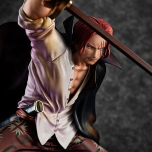 シャンクスの血筋は天竜人でほぼ確定か。画像は「Portrait.Of.Pirates ワンピース“Playback Memories” 赤髪のシャンクス」（BANDAI SPIRITS）　(C)尾田栄一郎／集英社・フジテレビ・東映アニメーション