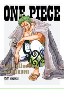 左目に傷を負い、隻眼となったゾロが描かれた「ONE PIECE Log Collection “WANOKUNI"」（エイベックス・ピクチャーズ）　(C)尾田栄一郎／集英社・フジテレビ・東映アニメーション