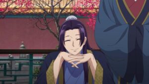 TVアニメ『薬屋のひとりごと』場面カットより壬氏　(C)日向夏・イマジカインフォス／「薬屋のひとりごと」製作委員会