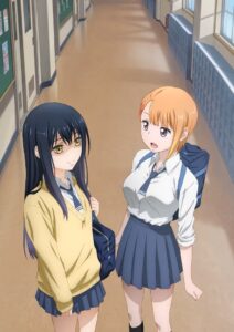 アニメ『見える子ちゃん』第2弾ティザービジュアルの「見えない」バージョン (C)泉朝樹・KADOKAWA刊/見える子ちゃん製作委員会