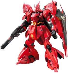 元の「サザビー」は、重厚感あるデザインが特徴的。画像は「RG 機動戦士ガンダム 逆襲のシャア サザビー 1/144スケール 色分け済みプラモデル」（BANDAI SPIRITS）
