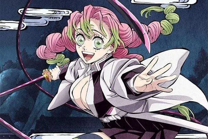 鬼滅』元気いっぱいな甘露寺蜜璃が「かわいい～」 「伊黒さんが飛ん