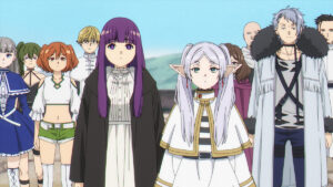 フリーレン&フェルンとともに、一級魔法使い試験に挑んだ魔法使いたち。アニメ『葬送のフリーレン』1期より (C)山田鐘人・アベツカサ/小学館/「葬送のフリーレン」製作委員会