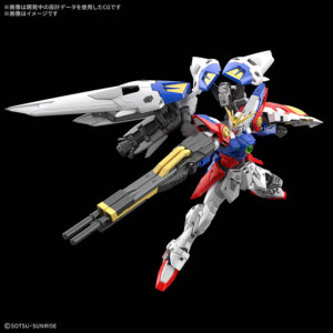 すべての元となったTVアニメ版。画像は2025年9月27日発売の新規造形キット。「RG 1/144 ウイングガンダムゼロ」(BANDAI SPIRITS) (C)創通・サンライズ
