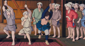 タタラ場の女性たち。『もののけ姫』静止画より (C)1997 Hayao Miyazaki/Studio Ghibli, ND