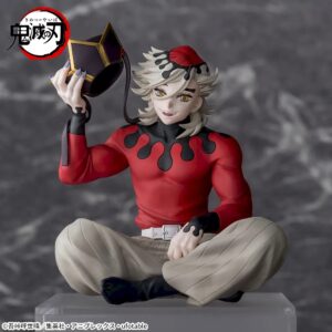 プライズフィギュア「アニメ『鬼滅の刃』ちょこのせプレミアムフィギュア 童磨」　(C)吾峠呼世晴／集英社・アニプレックス・ufotable
