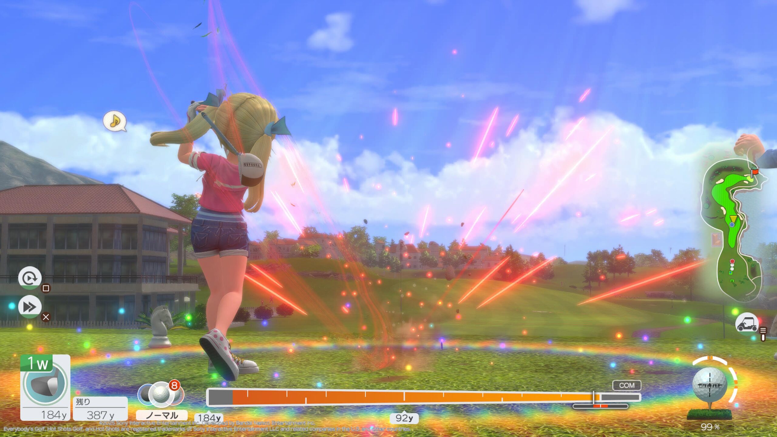 多彩に用意されたモードも嬉しいポイント