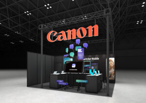 「東京ゲームショウ2025」キヤノンブースのイメージ