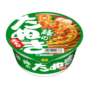 画像は「マルちゃん 緑のたぬき 天そば」