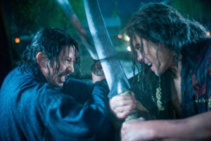 岡田准一さんが主演をつとめ、2025年11月13日配信予定のNetflixシリーズ『イクサガミ』の一部シーン