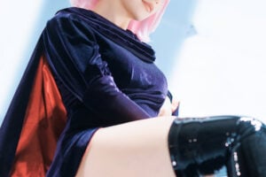 『機動戦士Ζガンダム』ハマーン・カーンに扮する「Cien恩恩」さん(X:@Cien_jiangsien)/画像提供:Cien恩恩さん