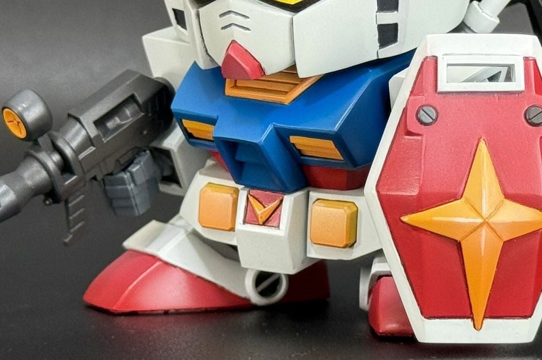 元祖SDガンダム 再現度すごっ！」“元祖SDガンダム”を見事再現したガンプラに「感動