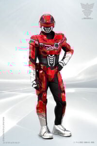 公開された「赤いギャバン」の全身姿　　(C)テレビ朝日・東映AG・東映