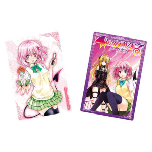 付属するカードの一例。「To LOVEる-とらぶる-ダークネス ウエハース化計画」（バンダイ）　(C)矢吹健太朗・長谷見沙貴／集英社