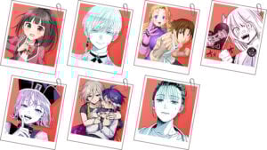 左上から時計周りに『きょうもバレずに過ごせた!』『スパダリ王子様の狂い愛』『史上最強の弟子ケンイチ2 達人編(仮)』『死に際のベルフェゴル(仮)』『なとりとしずは』『魔王さま、リリリベンジ!』『リザルト(仮)』