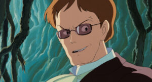 ムスカ大佐のブラウンスーツと見比べると? 画像は『天空の城ラピュタ』静止画より (C)1986 Hayao Miyazaki/Studio Ghibli