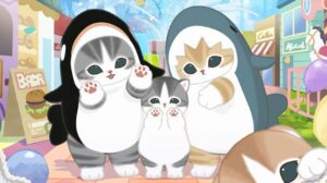 ショートアニメ『mofusand』アニメキービジュアル (C)mofusand