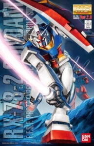 オリジナルの「MG 1/100 RX-78-2 ガンダム Ver.2.0」パッケージ（BANDAI SPIRITS）(C)創通・サンライズ