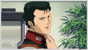 シリーズ屈指の苦労人、ブライト・ノア。映画『閃光のハサウェイ』キャンペーン「ノア家のアルバム」より　(C)創通・サンライズ