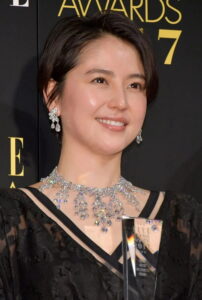 長澤まさみさん（2017年12月、時事通信フォト）