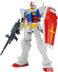 浮世絵バージョンのもととなった「ENTRY GRADE 機動戦士ガンダム RX-78-2 ガンダム 1/144スケール」（BANDAI SPIRITS）(C)創通・サンライズ