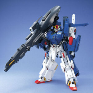 肩のハイパー・メガ・キャノンが印象的。「MG 1／100 フルアーマーZZガンダム」（BANDAI SPIRITS）　(C)創通・サンライズ